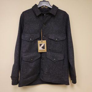 Filson Men's Mackinaw Cruiser Jacket (Charcoal, Small)